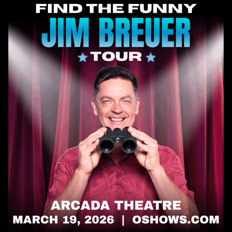 COMEDIAN JIM BREUER BRINGS THE FIND THE FUNNY TOUR TO THE ARCADA THEATRE ON MARCH 19, 2026