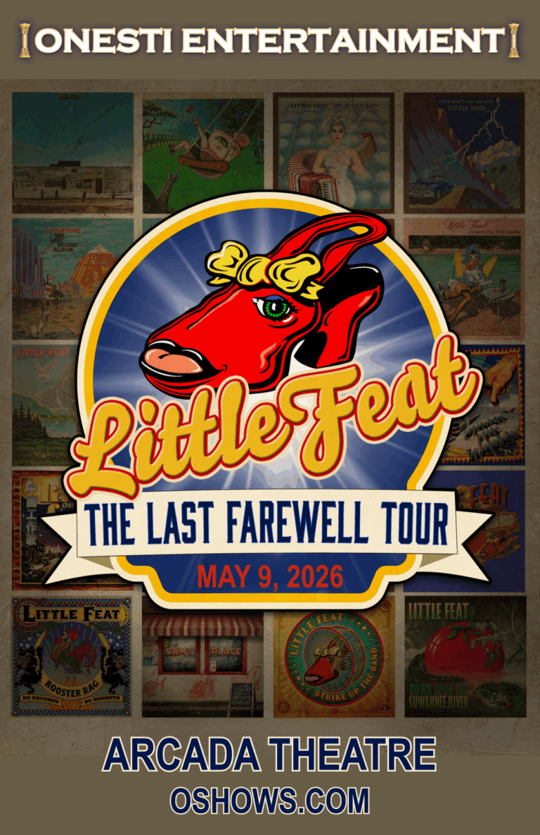 Little Feat Announces “Last Farewell Tour” to play at the Arcada Theatre in May 2026