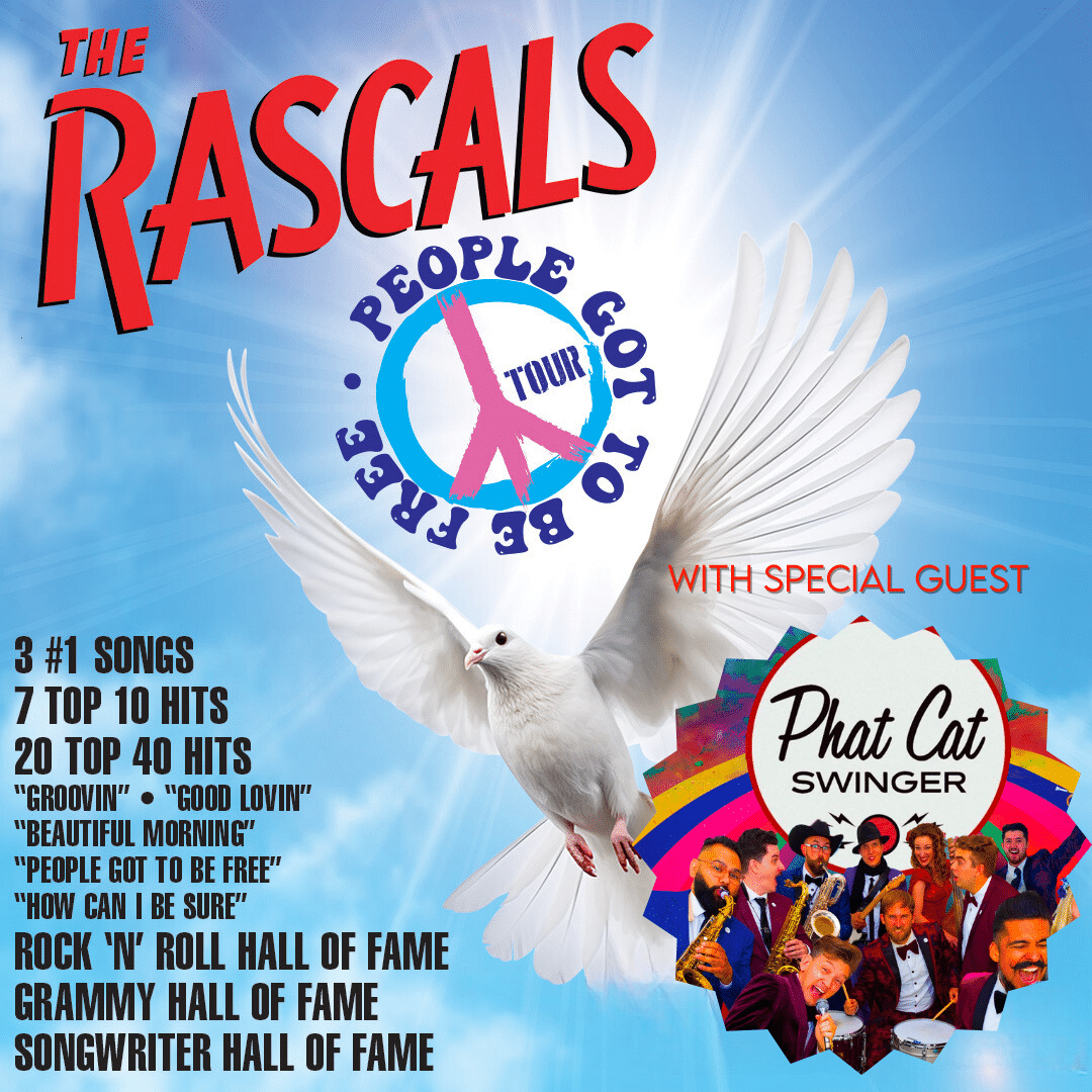 THE RASCALS 2024 PEOPLE GOT TO BE FREE TOUR WITH SPECIAL GUEST PHAT