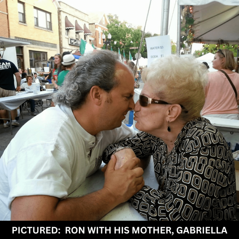 ron and mother hearld