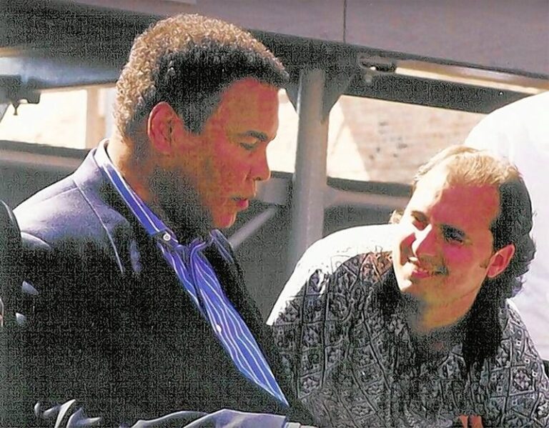 ron with ali