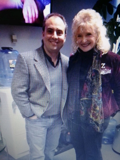 ron with karolyn grimes, zuzu small