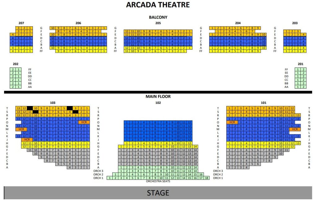 seating chart dec 2021